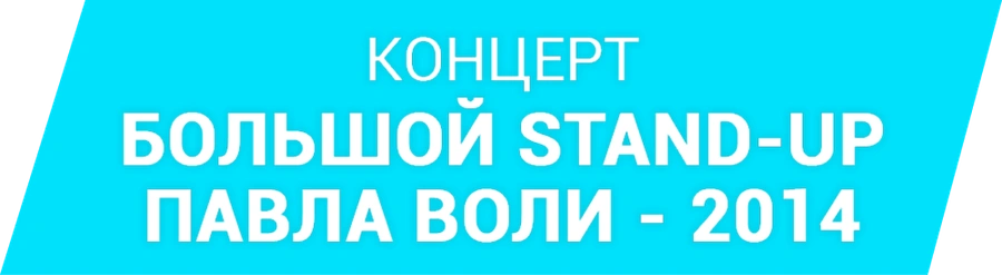 Большой Stand Up Павла Воли - 2014
