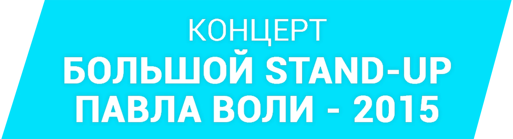 Большой Stand Up Павла Воли - 2015