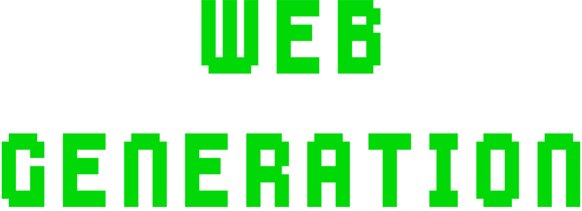 WEB Generation