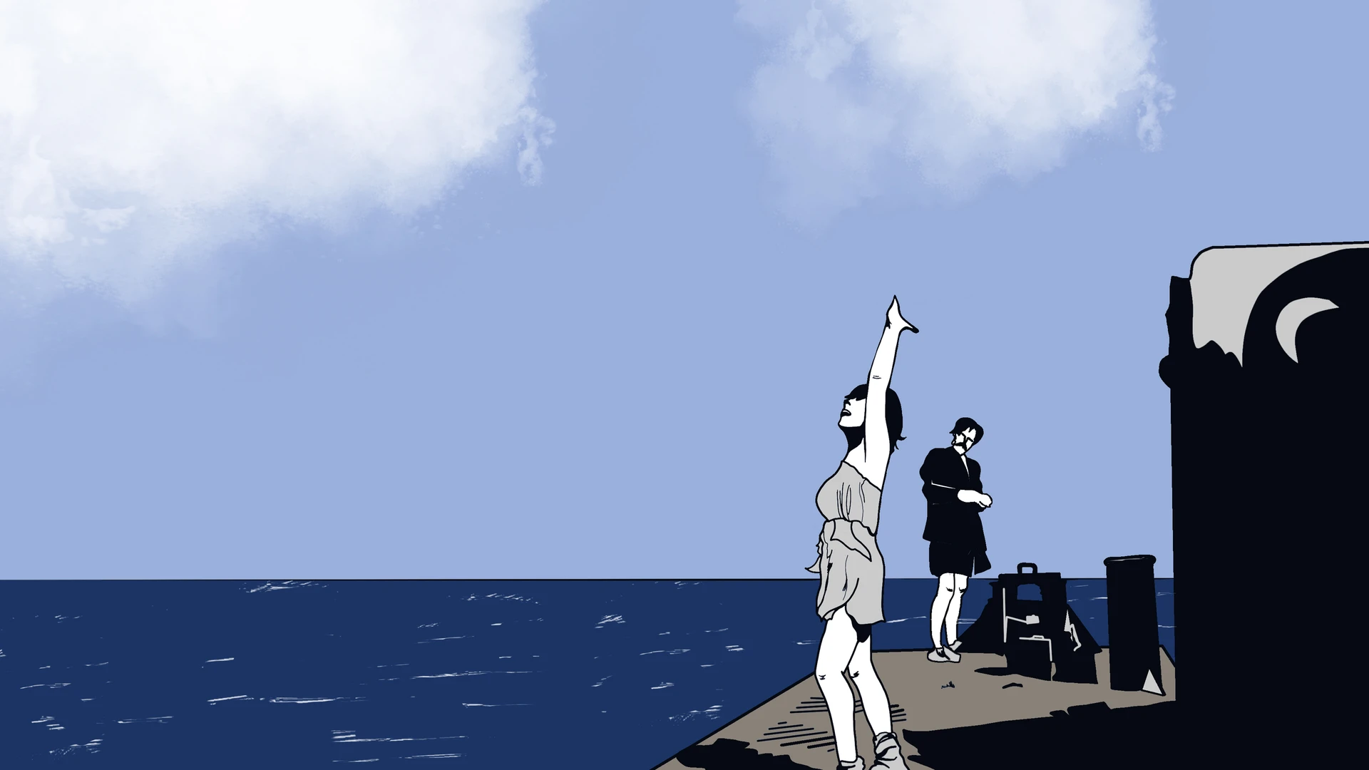 Дожди в океане