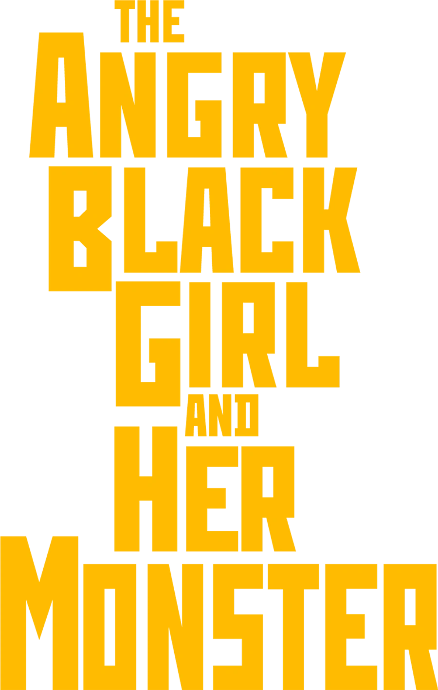 Сердитая чёрная девушка и её монстр