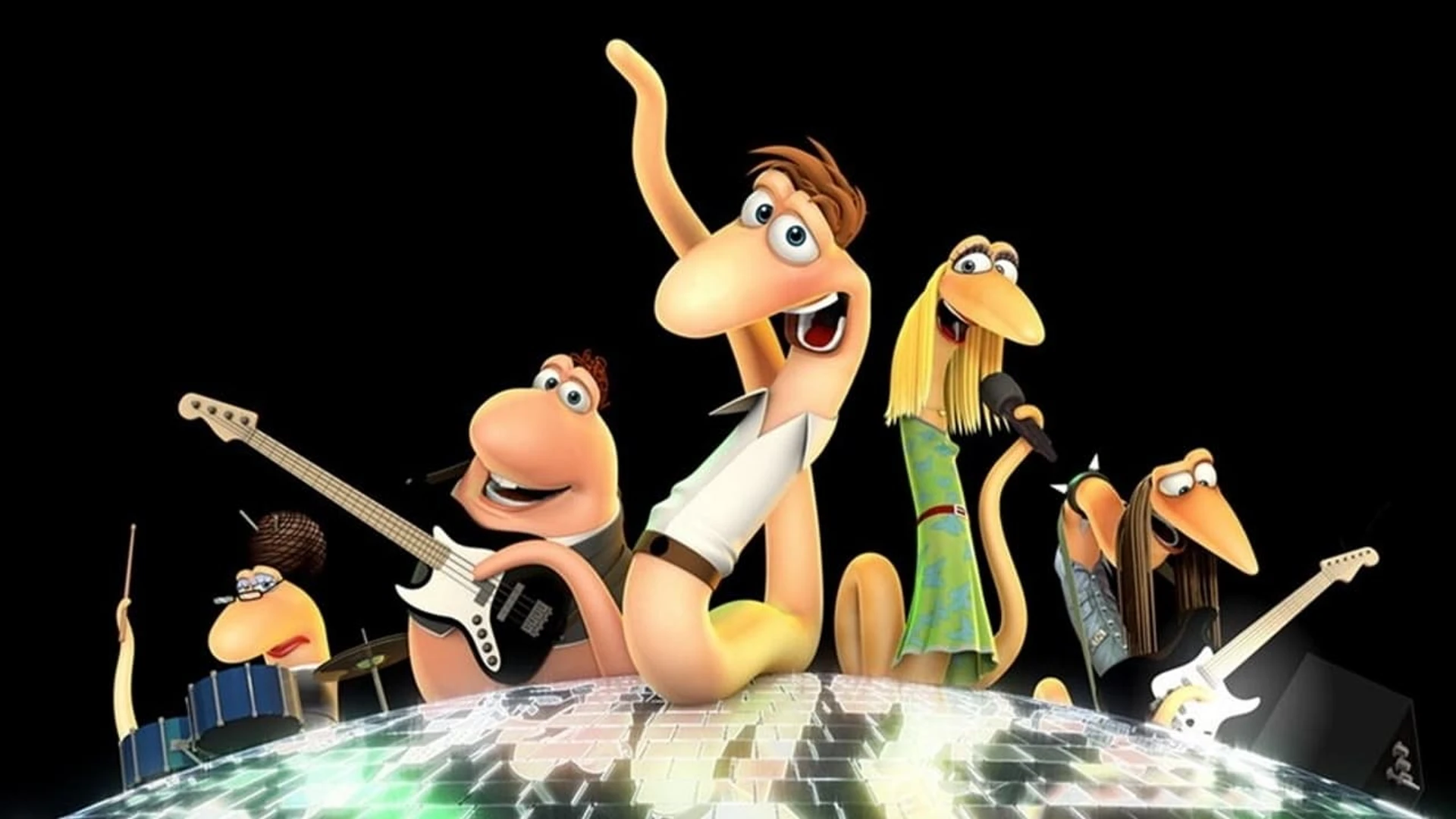 Ослепительный Барри и червяки диско