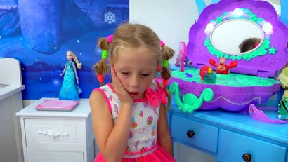 320 серия. Настя как няня для папы