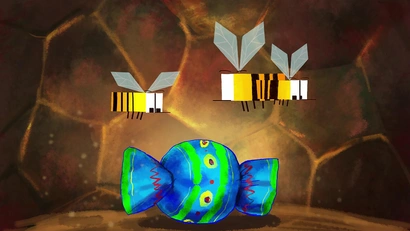 Дедушка Ох, рубаха в горох