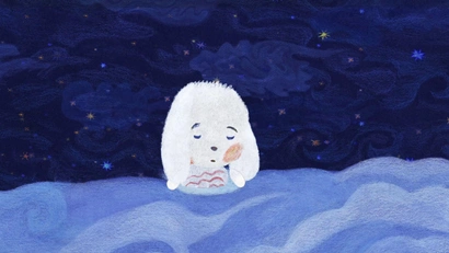 Снежные зайчики