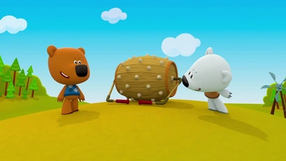 Грибы и листья