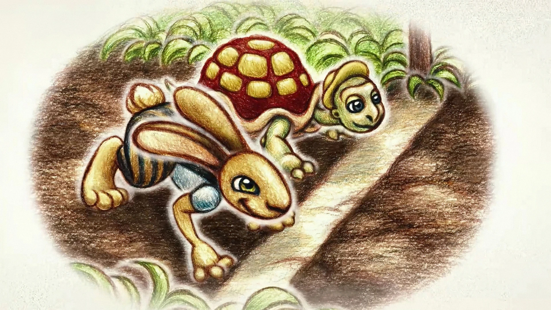 Заяц и черепаха