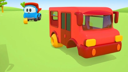 Разноцветные автобусы
