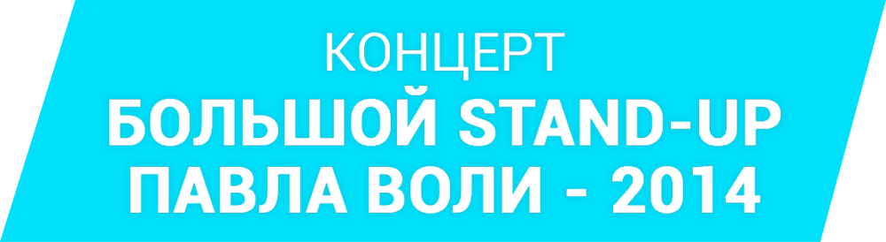 Большой Stand Up Павла Воли - 2014