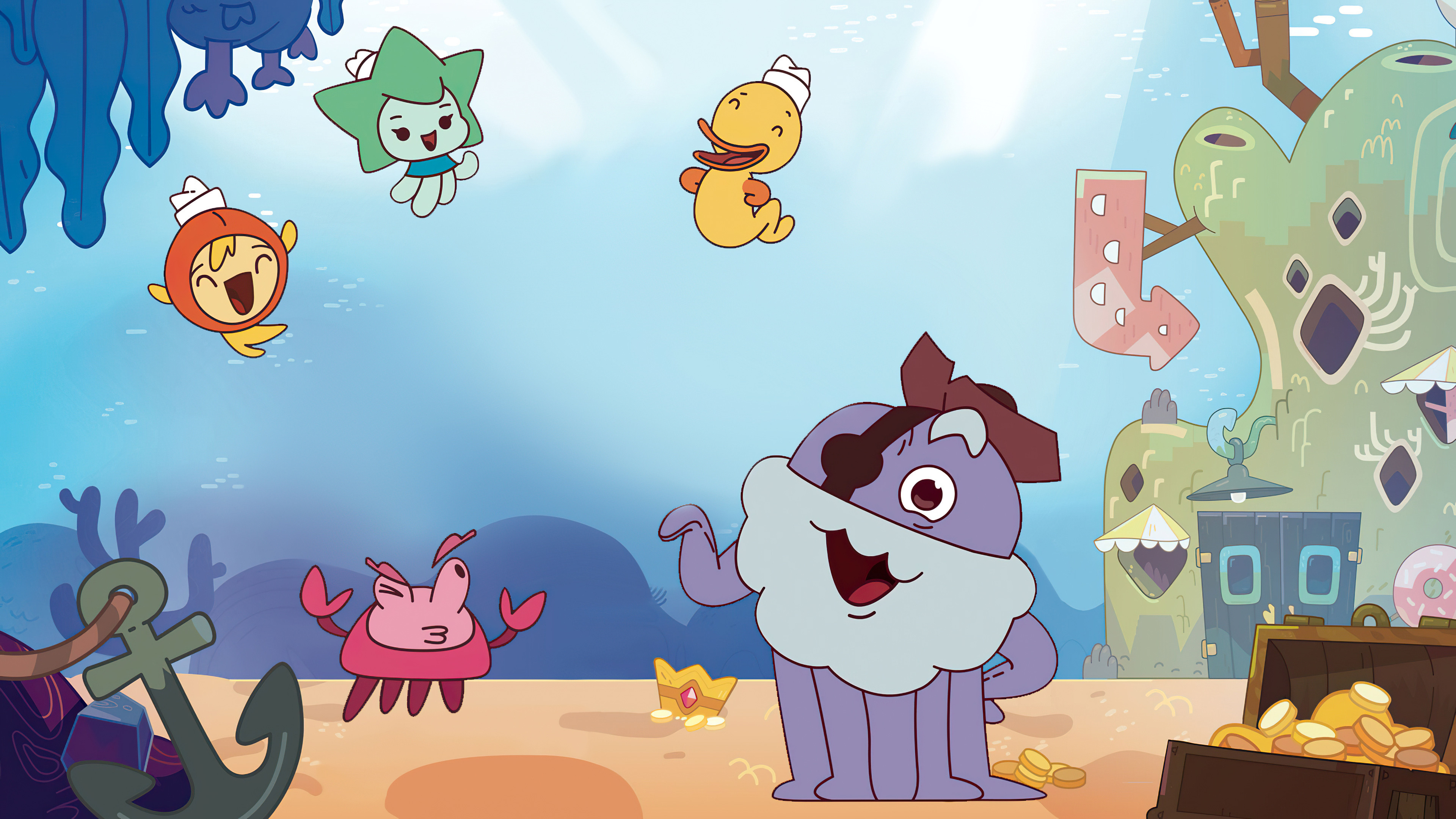 Капитан Кракен и его команда