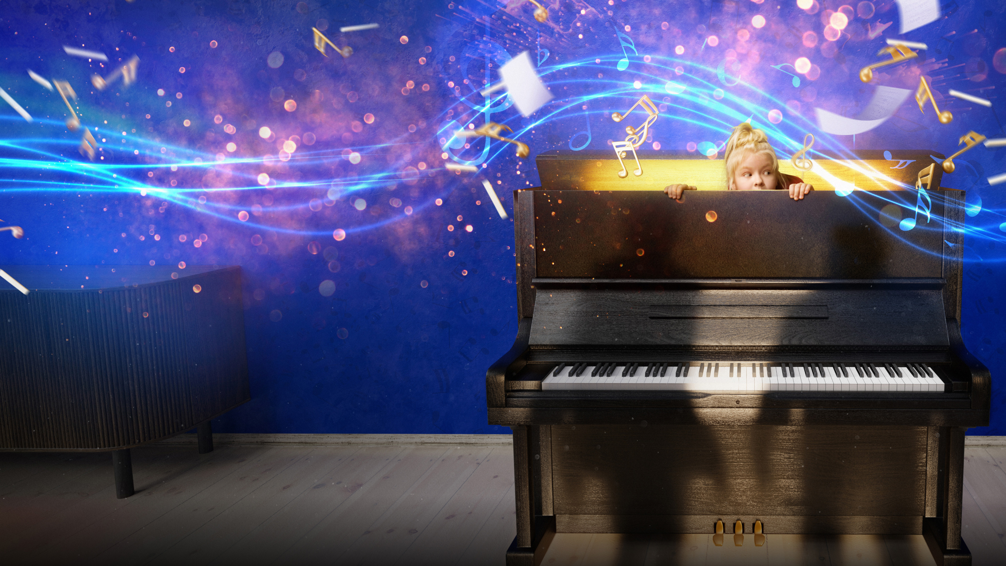 Девочка Нина и похитители пианино