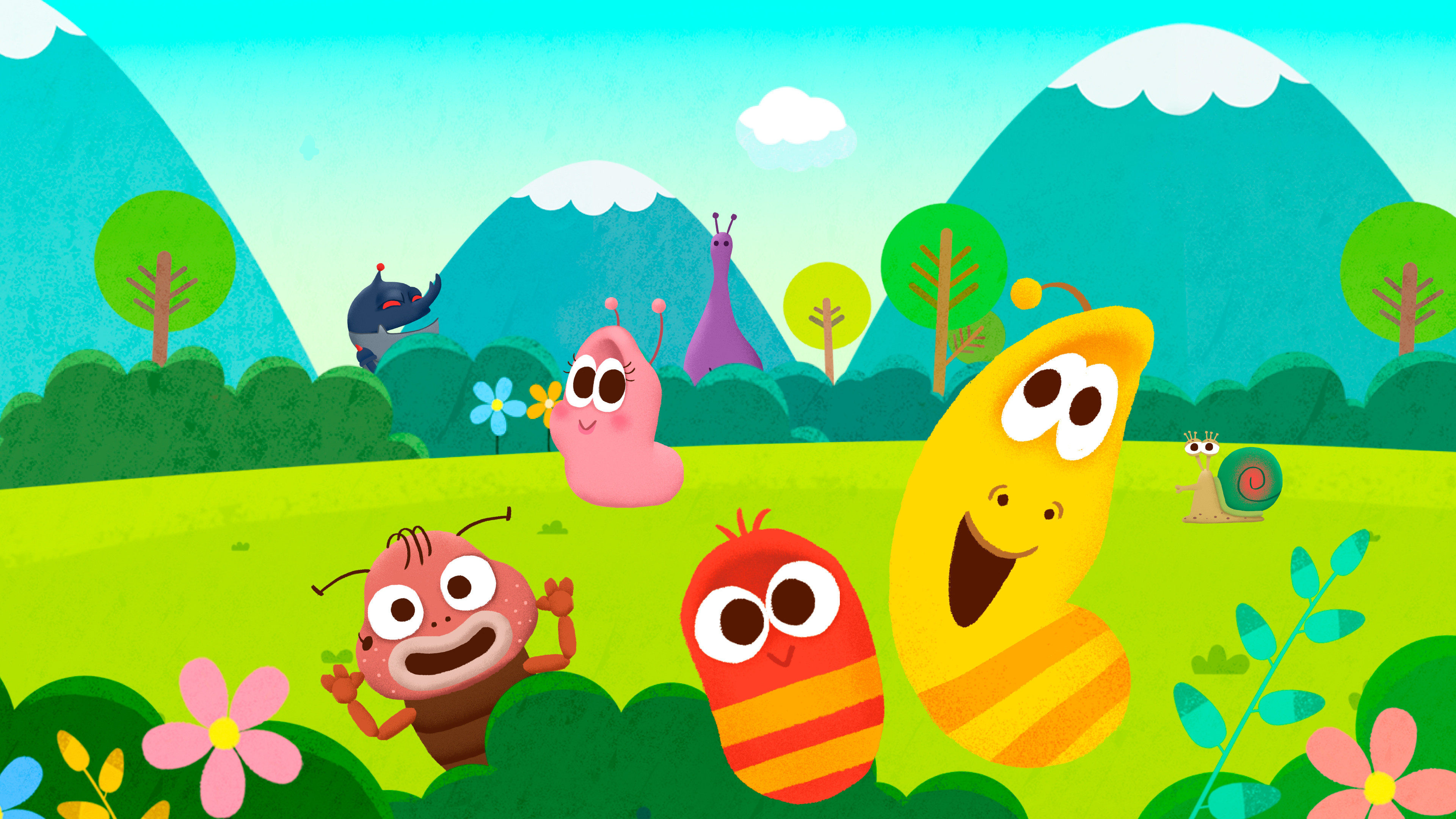 Larva для детей: играя, учись