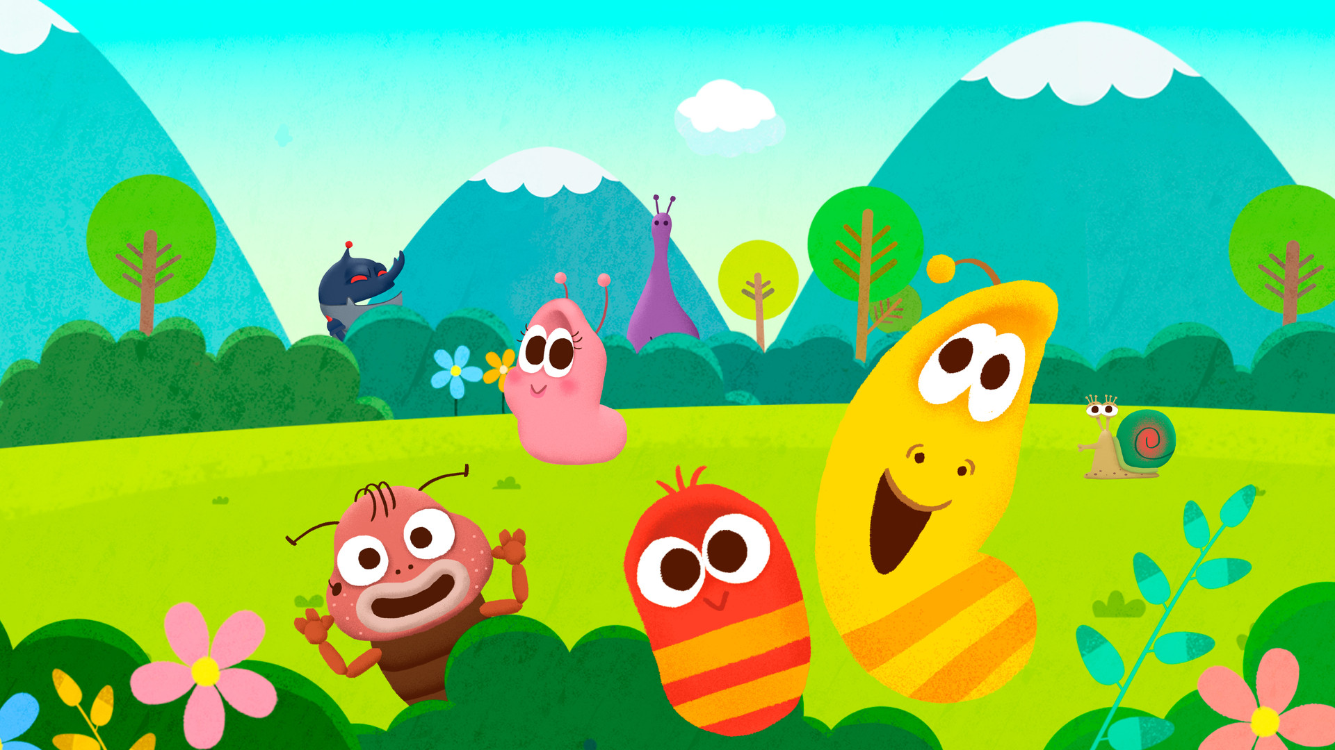 Larva для детей: играя, учись