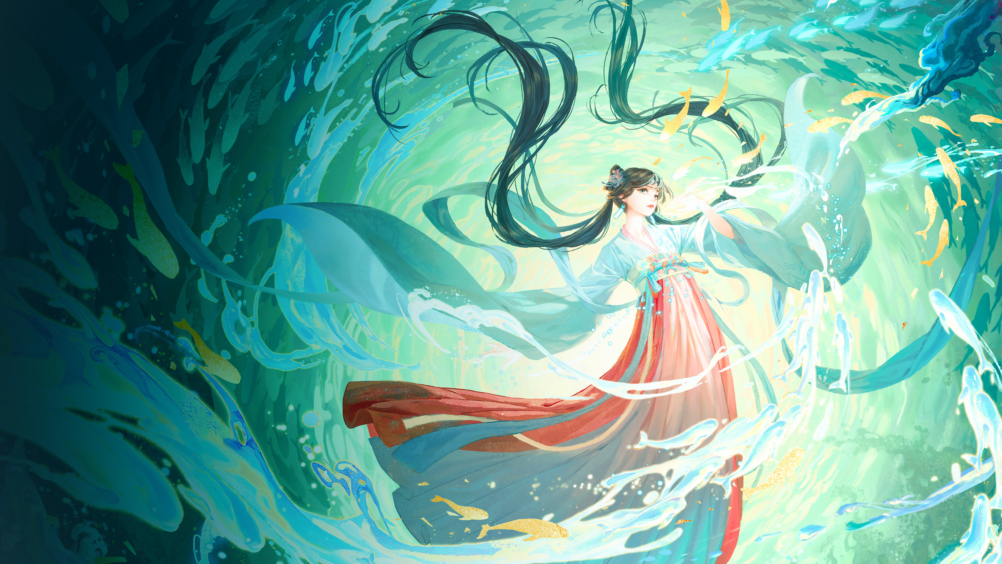 Фея и Белый Кит