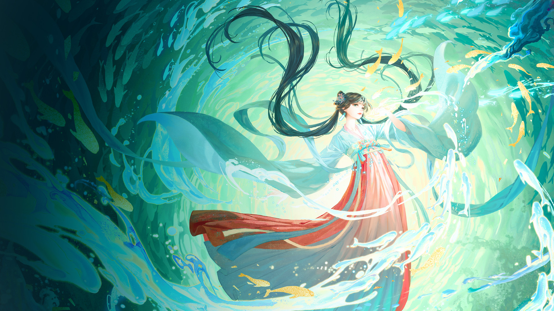 Фея и Белый Кит