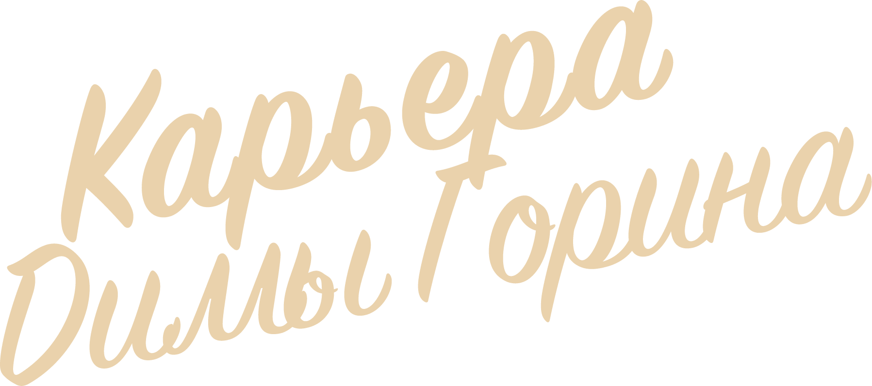 Карьера Димы Горина