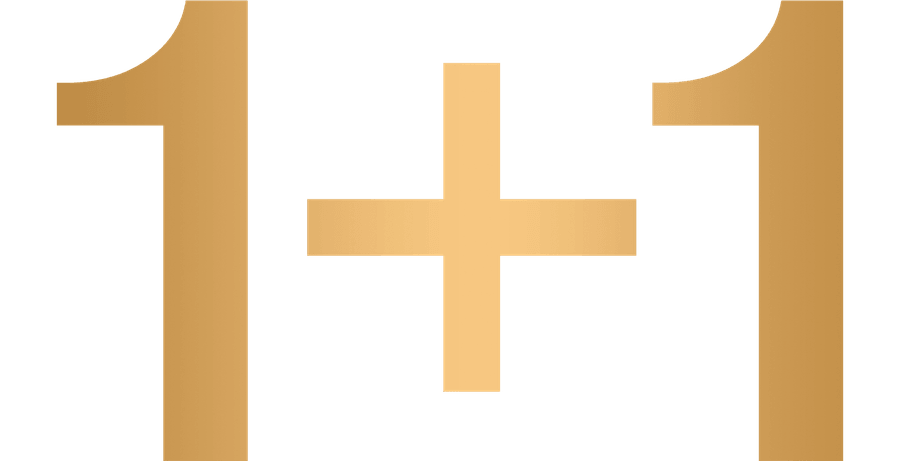 1+1
