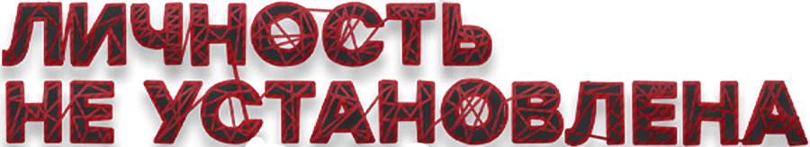 Личность не установлена