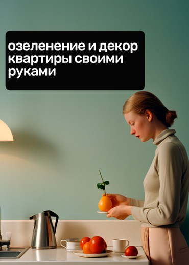 Озеленение и декор квартиры своими руками