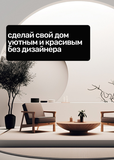 Сделай свой дом уютным и красивым без дизайнера