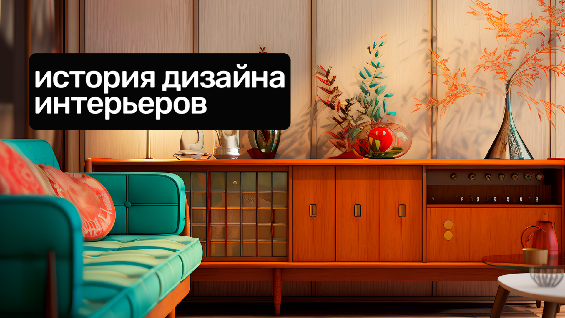 История дизайна интерьеров