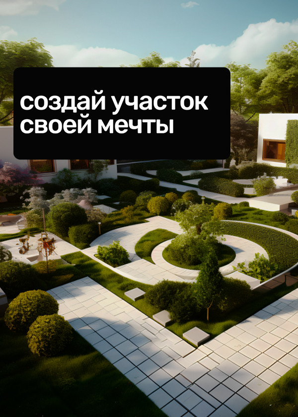 Создай участок своей мечты