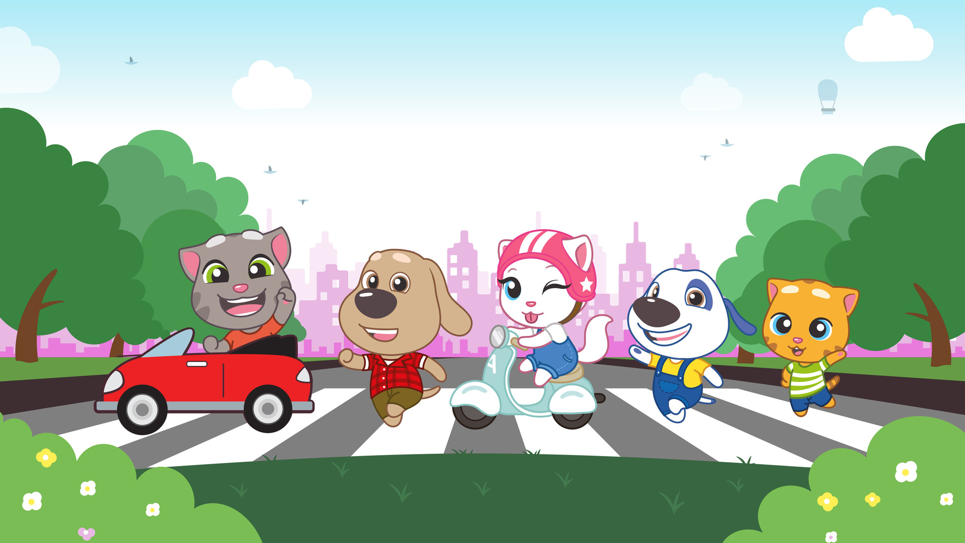 Говорящий Том и друзья: Мини