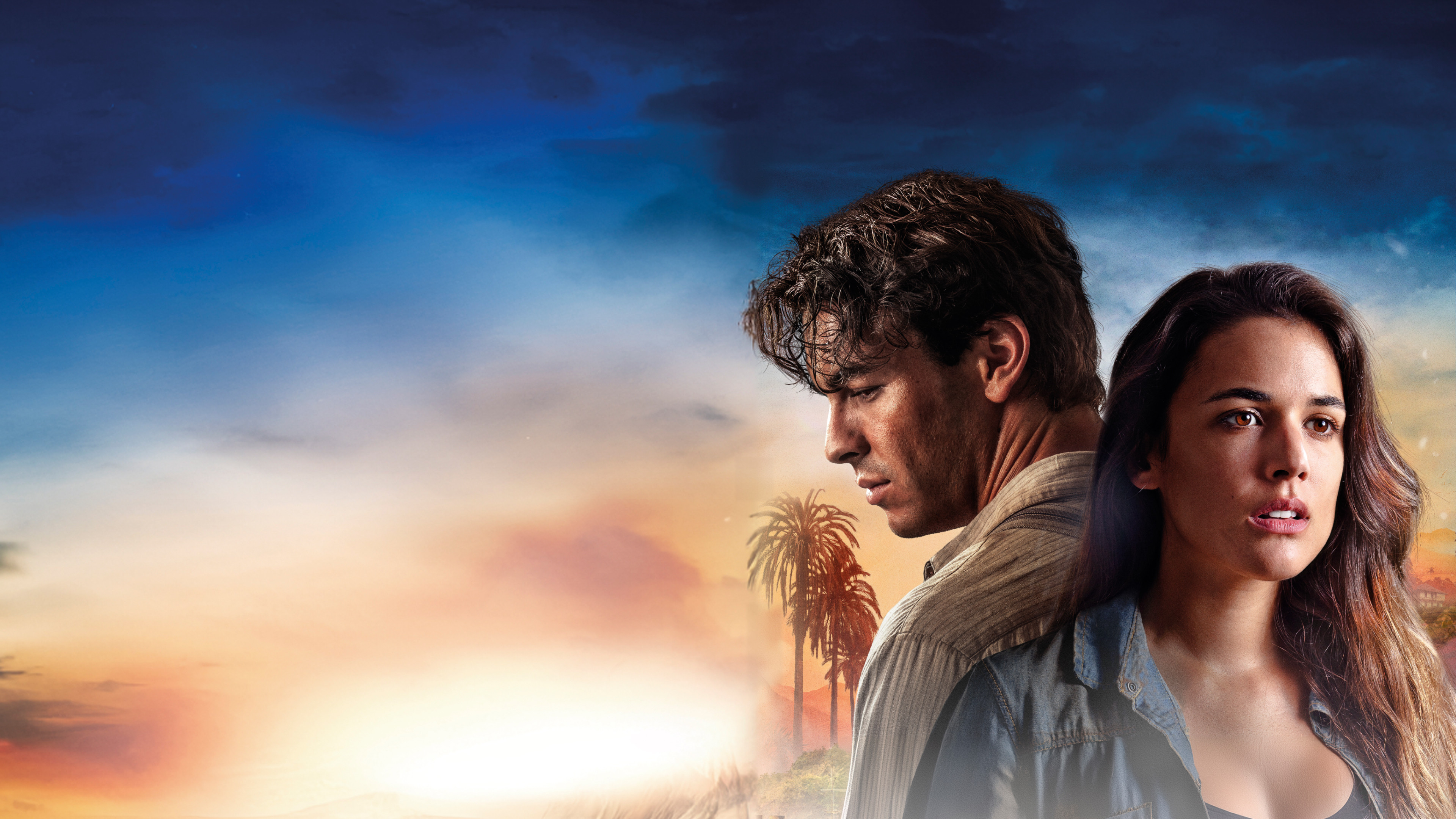 Пальмы в снегу