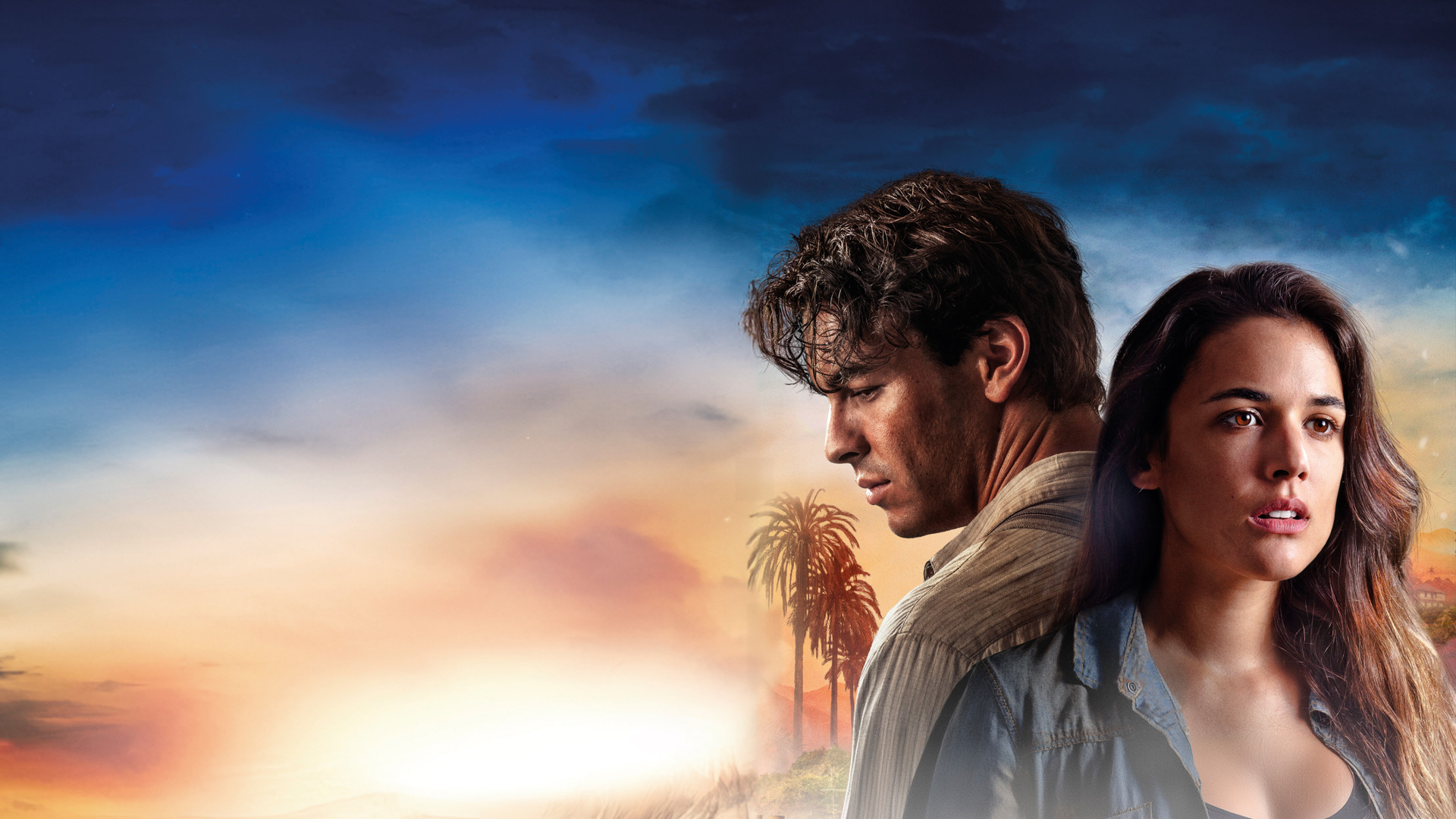 Пальмы в снегу