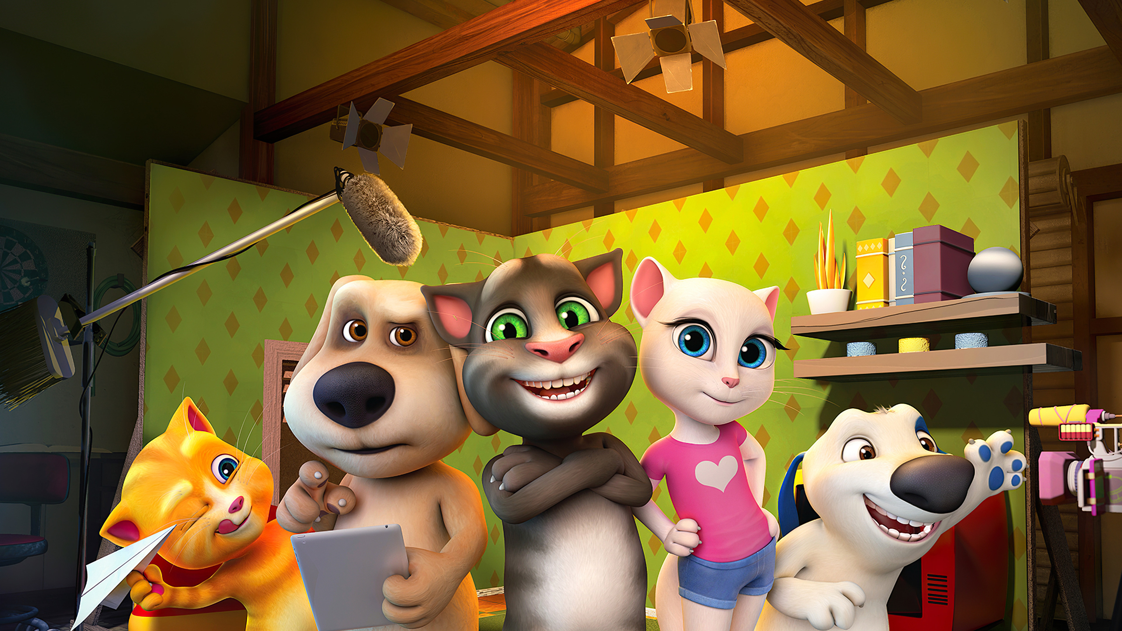 Говорящий Том и друзья