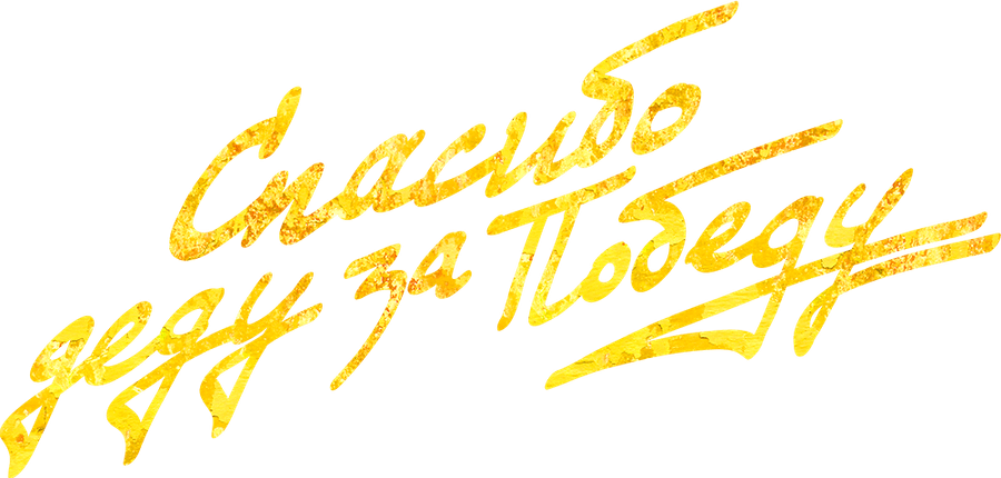 Спасибо деду за Победу