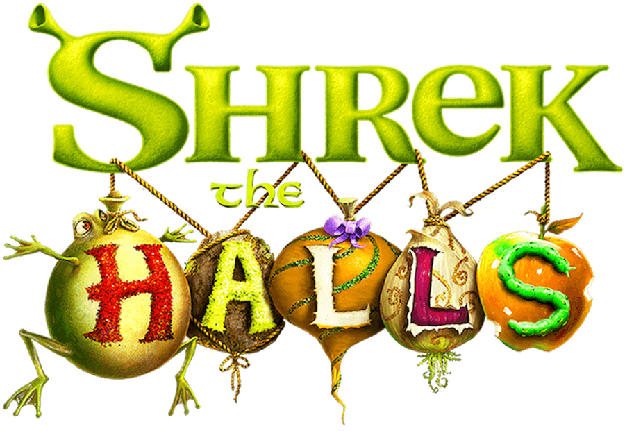 Шрэк мороз, зеленый нос