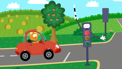 На дороге Светофор