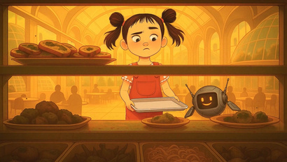 Что у тебя в тарелке?