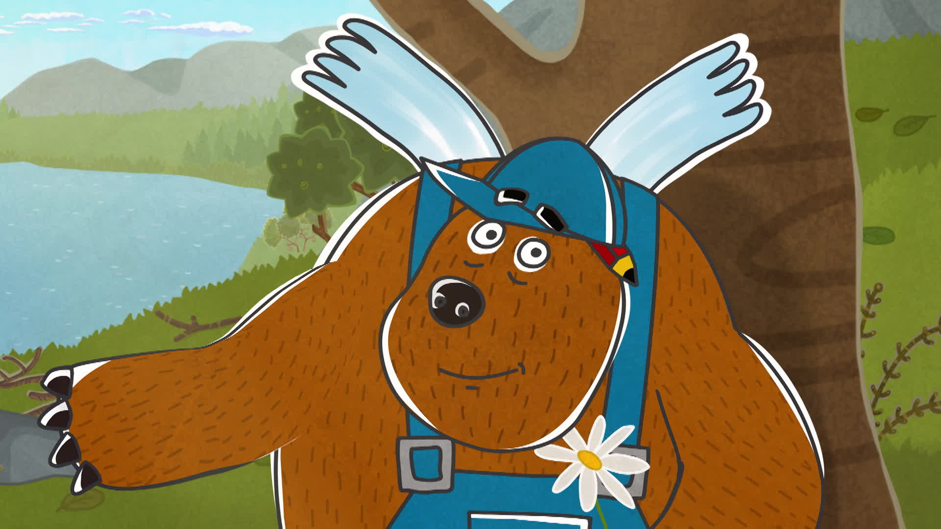 Там были олени