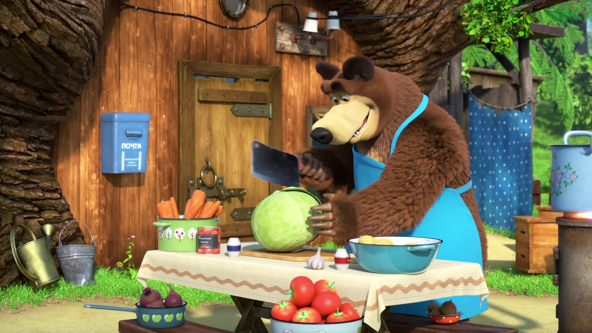 Раз - картошка, два - морковка!