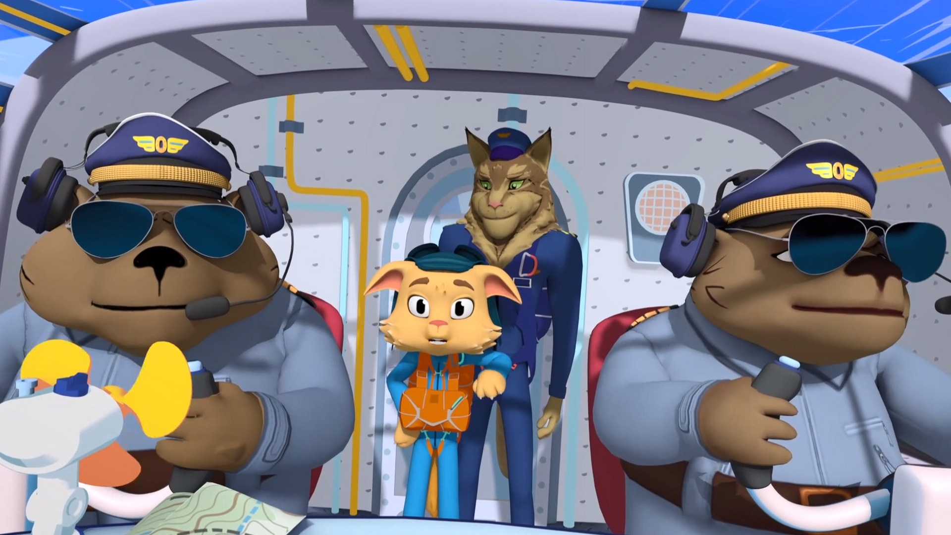 За штурвалом