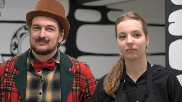 Санкт-Петербург. ЧБ кафе