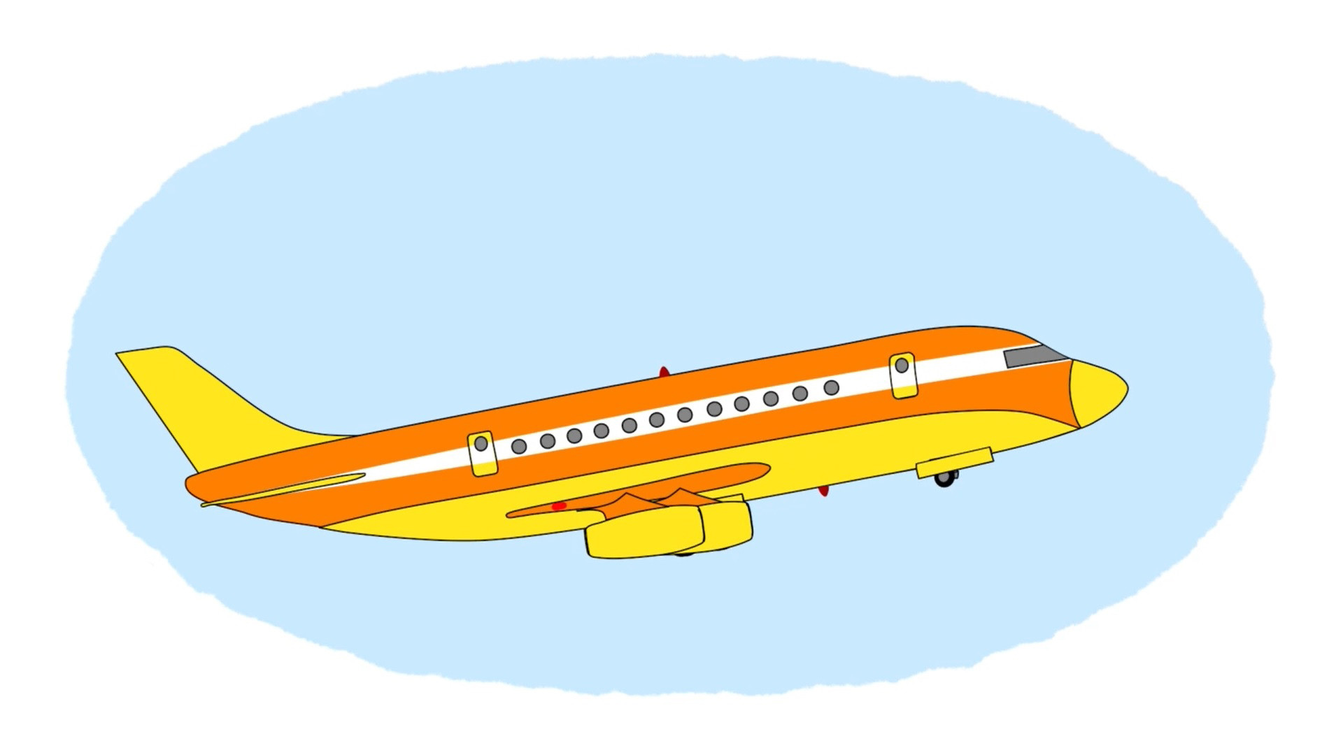 Раскраска про летательные аппараты. Часть 1