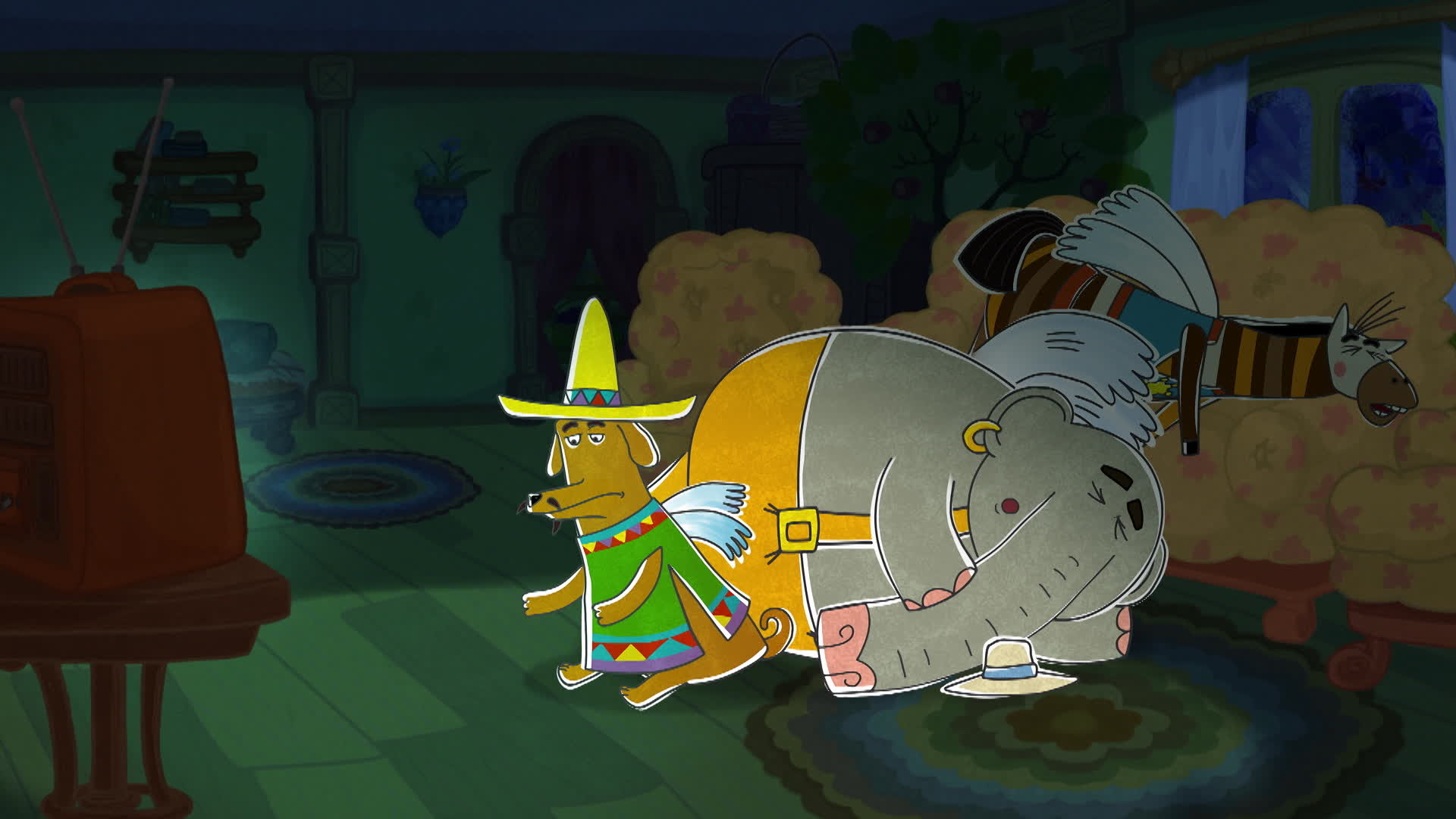 Крокодил на Луне