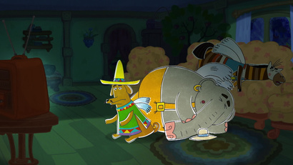 Крокодил на Луне