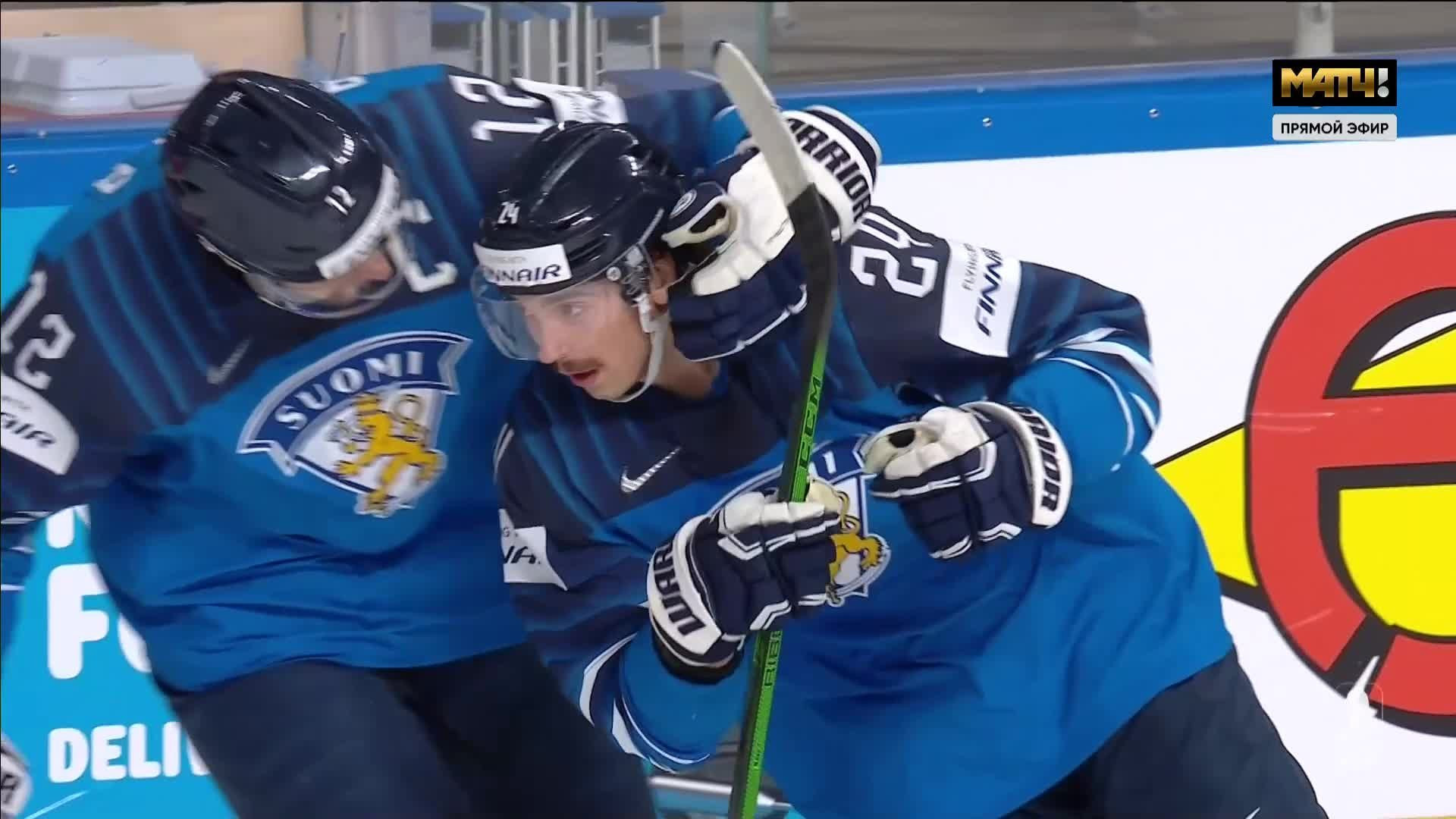 Финляндия обыграла Германию в полуфинале ЧМ