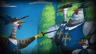 Юный Д’Артаньян и три мушкетера