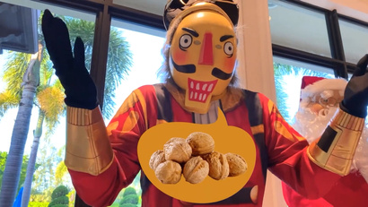 339 серия. Настя и папа готовятся к празднованию Нового года