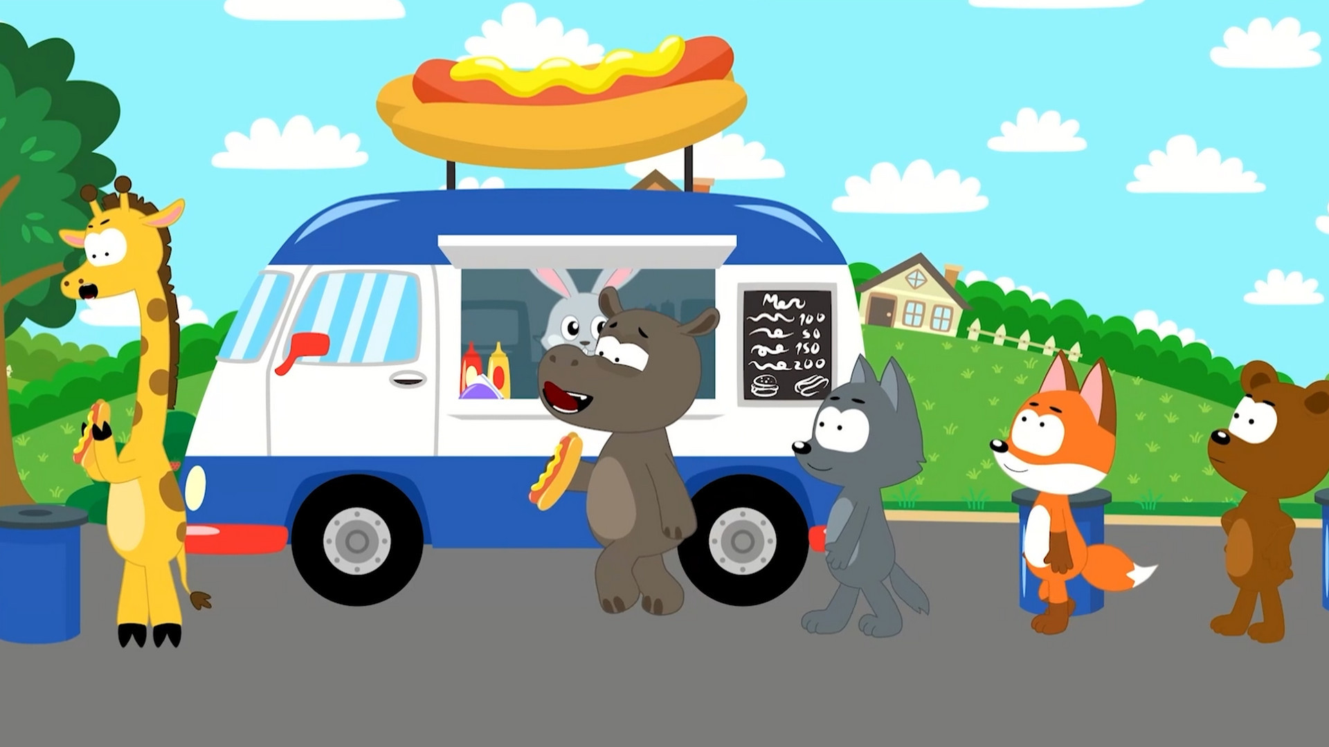 Вагончик с вкусняшками