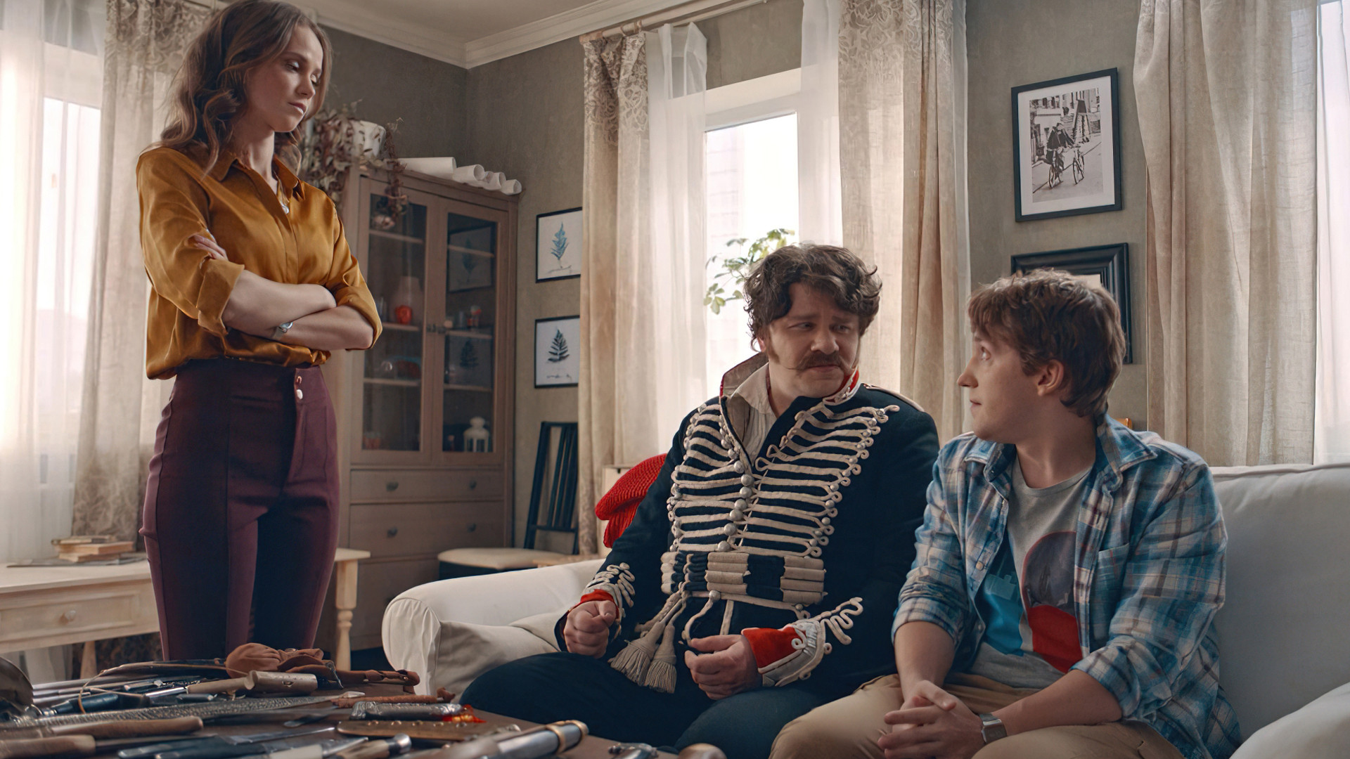 3 серия. Как гусар с соседями знакомился