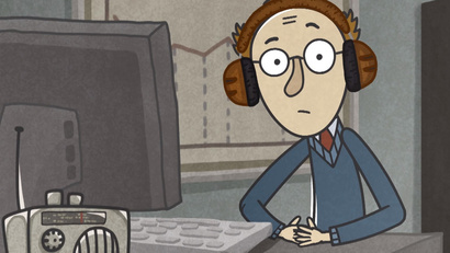 Очень скучный человек