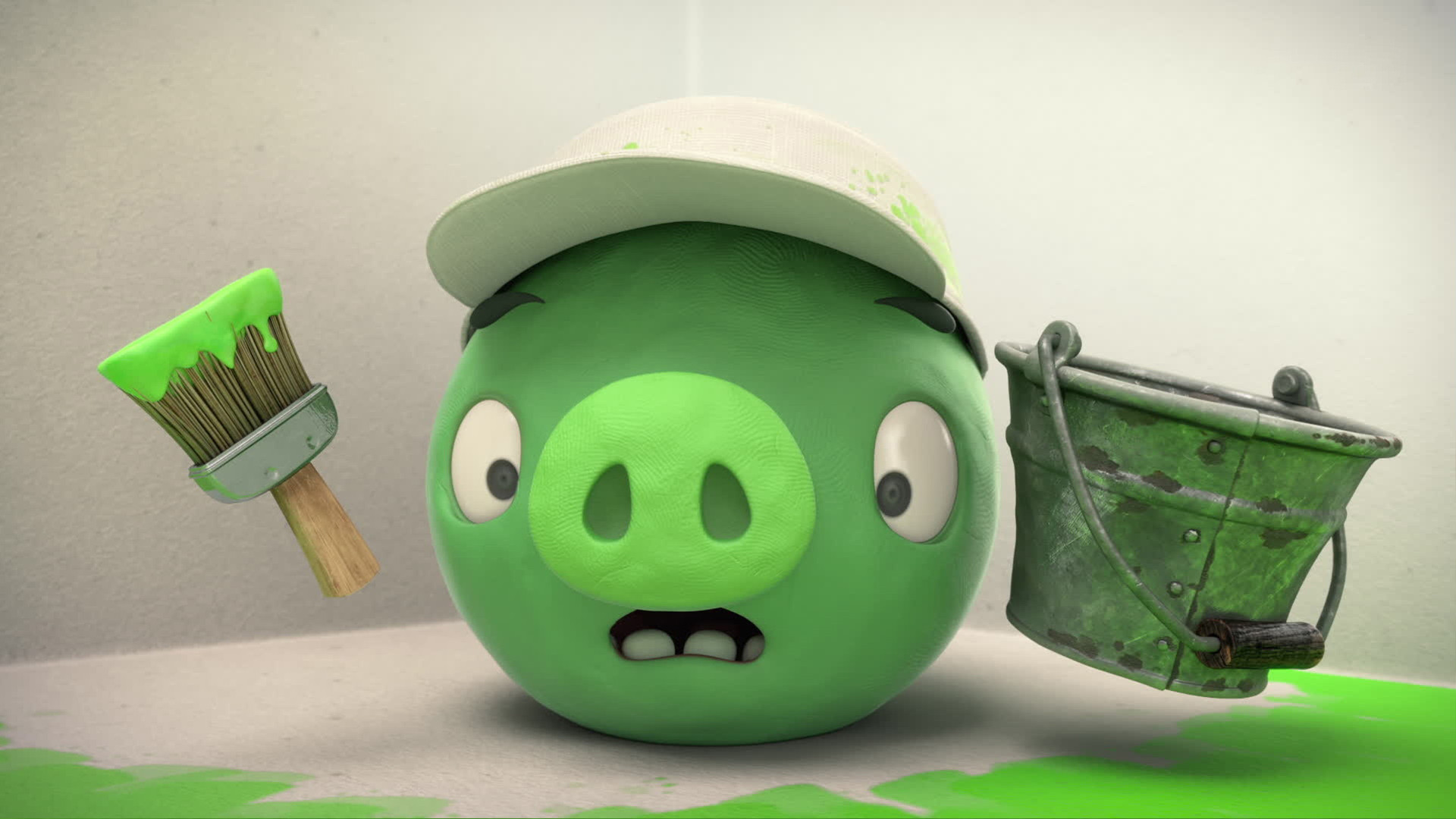 Трудности с краской