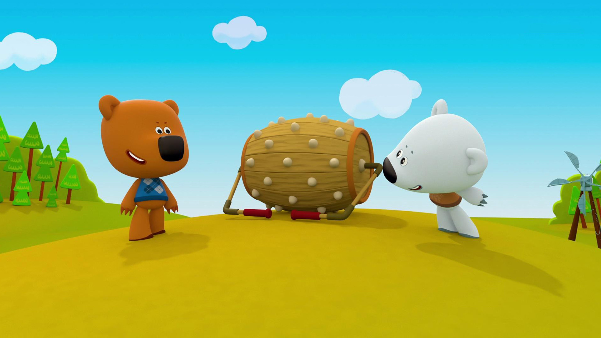 Грибы и листья