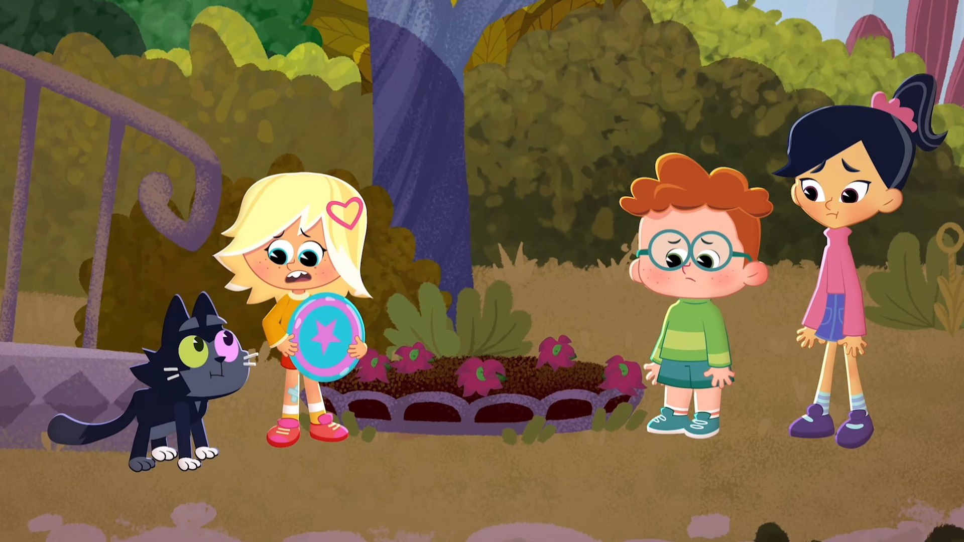 Побег из клумбы